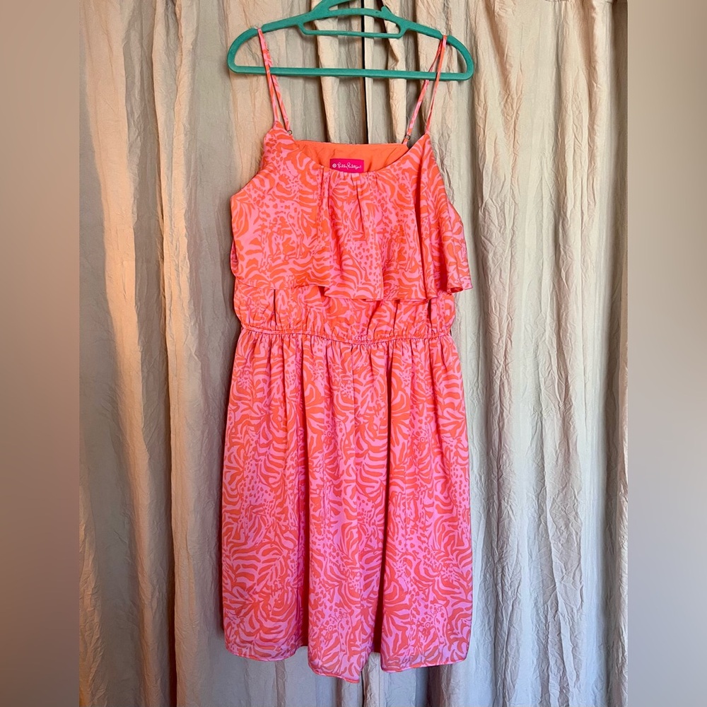 Lilly Pulitzer Pink Midi Dress